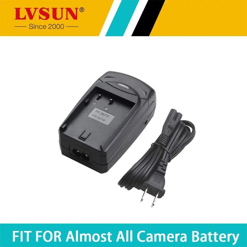 LVSUN Universal DMW-BLF19 DMW BLF19PP BLF19 BLF19E Car Camera Battery Charger for Panasonic Lumix DMC-GH3  GH4 DMC-GH4 DMC GH3