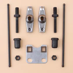 Valve Rocker Arm Stud Push Rod Guide Plate Set For Honda GX160 GX200 Chinese 168F 5.5HP 6.5HP Gas Engine Motor Generator