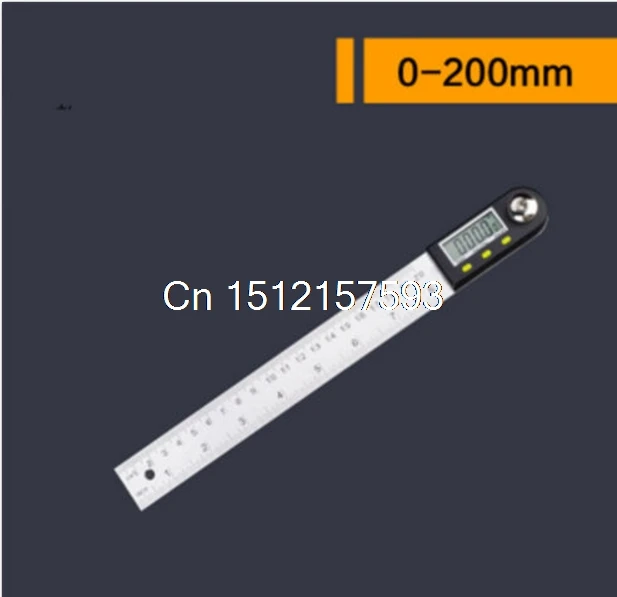 

Digital Electronic Protractor Angle Finder Miter Goniometer Gauge Ruler 200mm/300mm/500mm