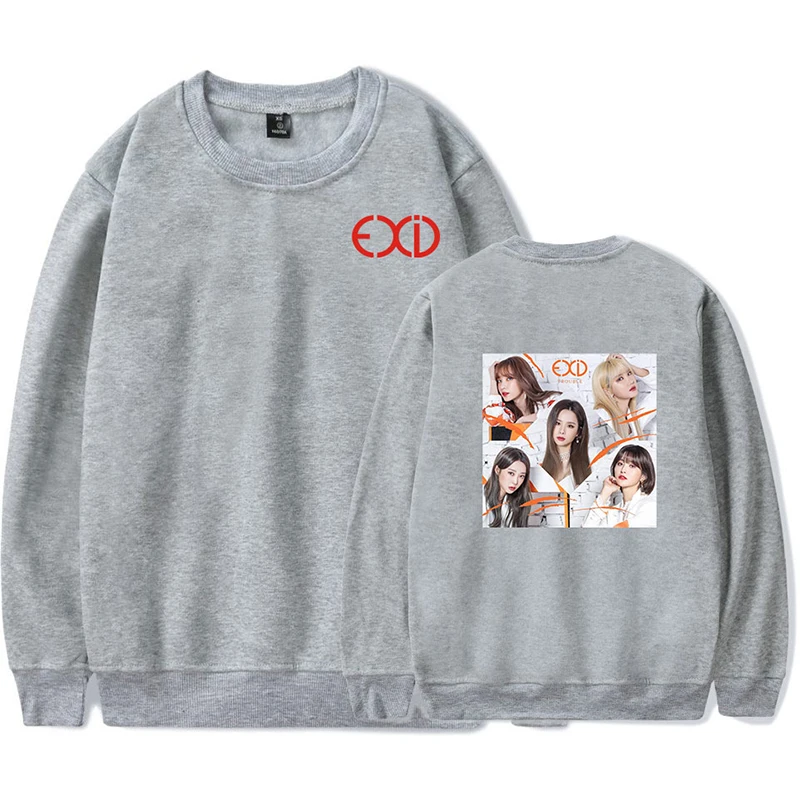 

LUCKYFRIDAYF EXID Kpop Hoodies Fashion Cool Hip Hop Men Women Capless Sweatshirts Casual Long Sleeve Unisex Hoodie Pullover Tops