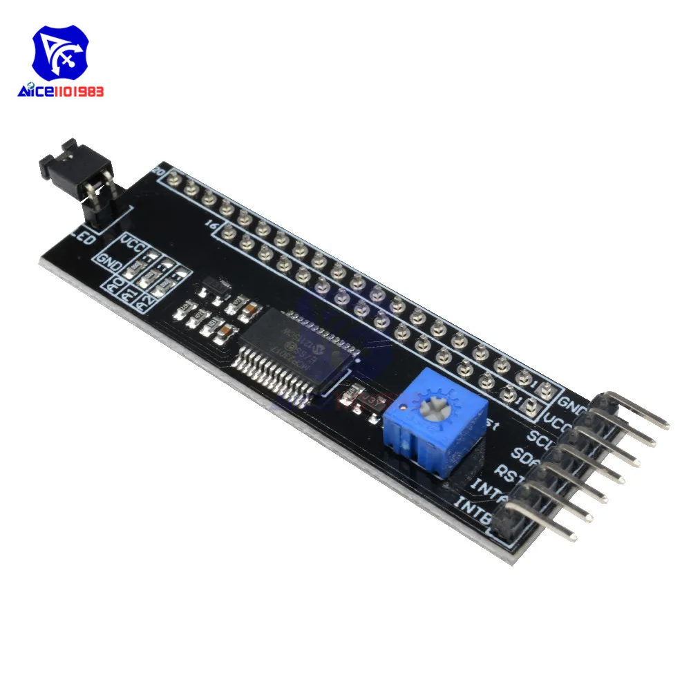 Produktbild von 3er Set MCP23017 I/O-Expander Board – 3,0–5,5 V, 16-Bit-Eingang/Ausgang, Für I2C-Bus, Plug-and-Play