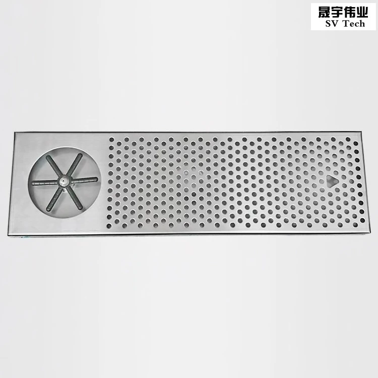 ステンレス鋼ガラスリンサードリップトレイ/バーガラス蒸しピッチャーライナー/コーヒーアクセサリーミルクピッチャーリンサー商用使用