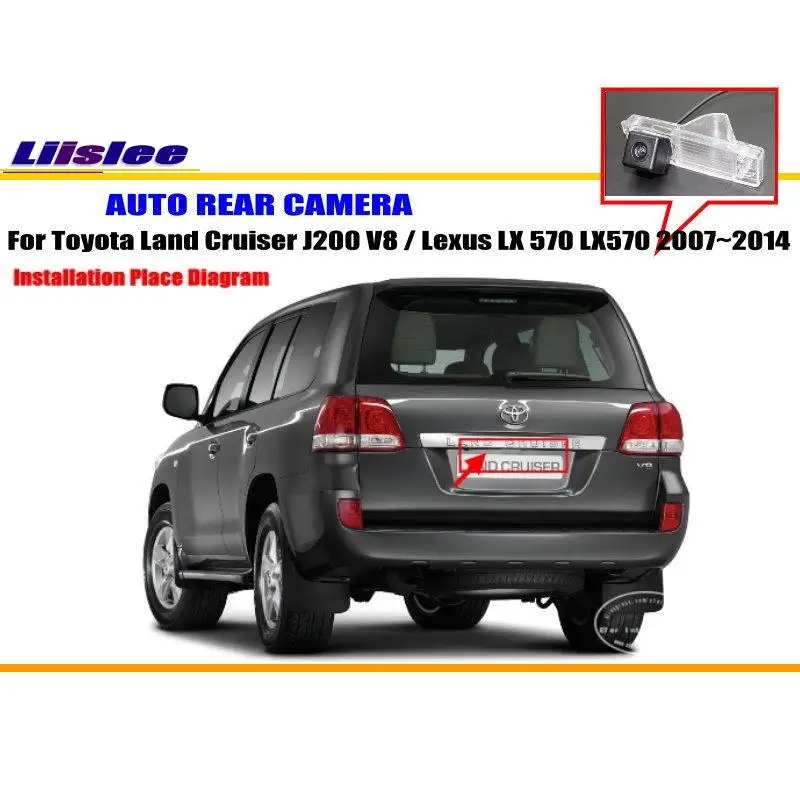 

For Toyota Land Cruiser J200 V8 Car Rearview Rear View Camera Vehicle Parking Back AUTO HD CCD CAM Accessories Kit