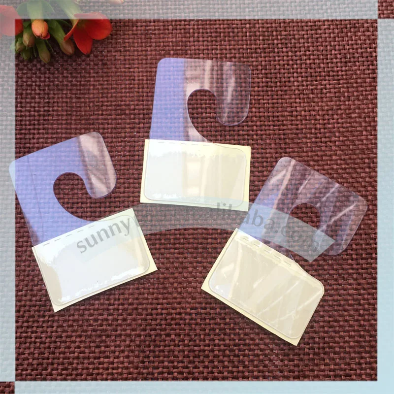 Whole sale plastic hang sell tab/hook 10,000pcs/lot High Quality