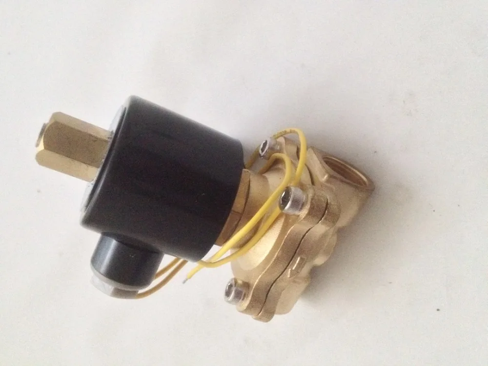 

Electric Solenoid Valve Water Air N/O 1/2" Normally Open Type DC12V,DC24V or AC110V AC220V