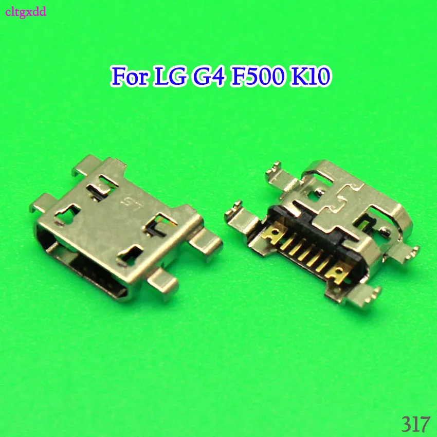 2X for LG k4 k7 K8 k120e k130e k121 2016 x210 x210ds ms330 ls675 micro mini usb charging port connector jack socket outlet jack