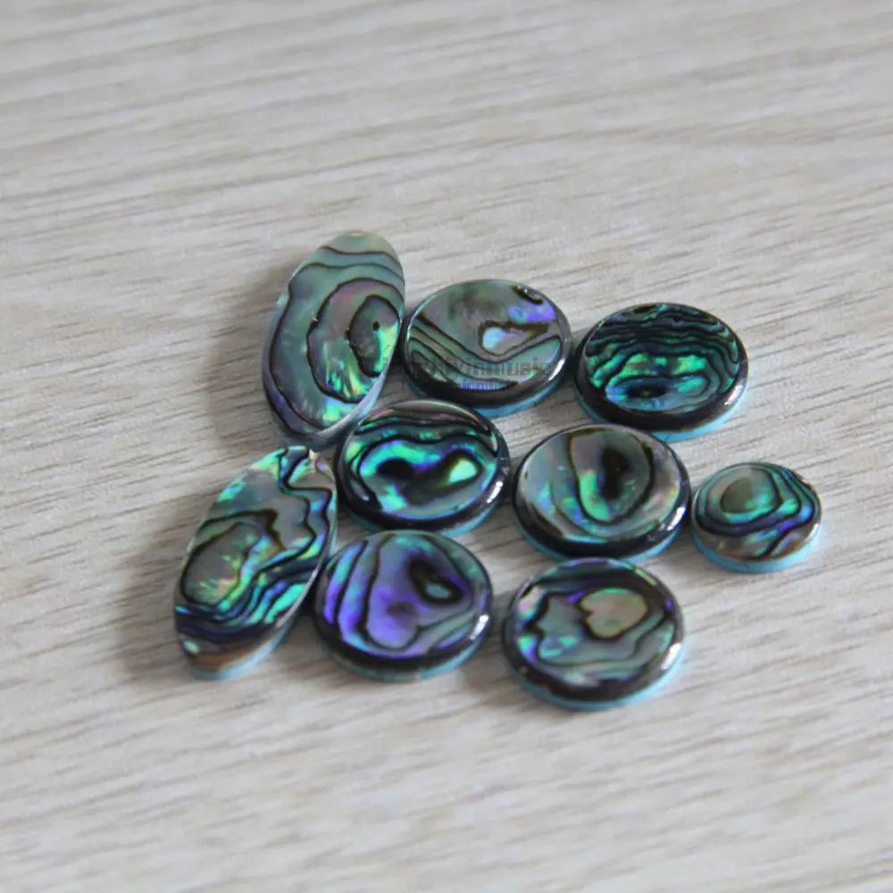 

10set=90pcsSaxophone Real Mother of Pearl Key Buttons Inlays Sax Part Black