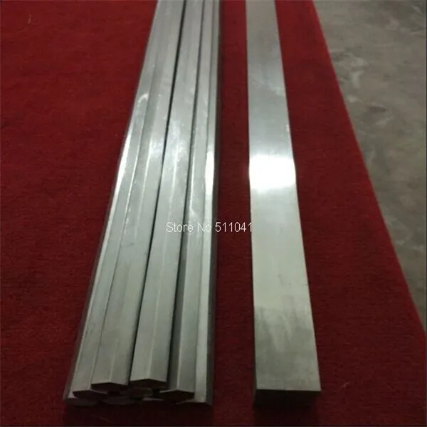 2 قطعة الصف 5 Gr5Titanium الصلبة مربع شريط 40x40x1600 مللي متر طويلة