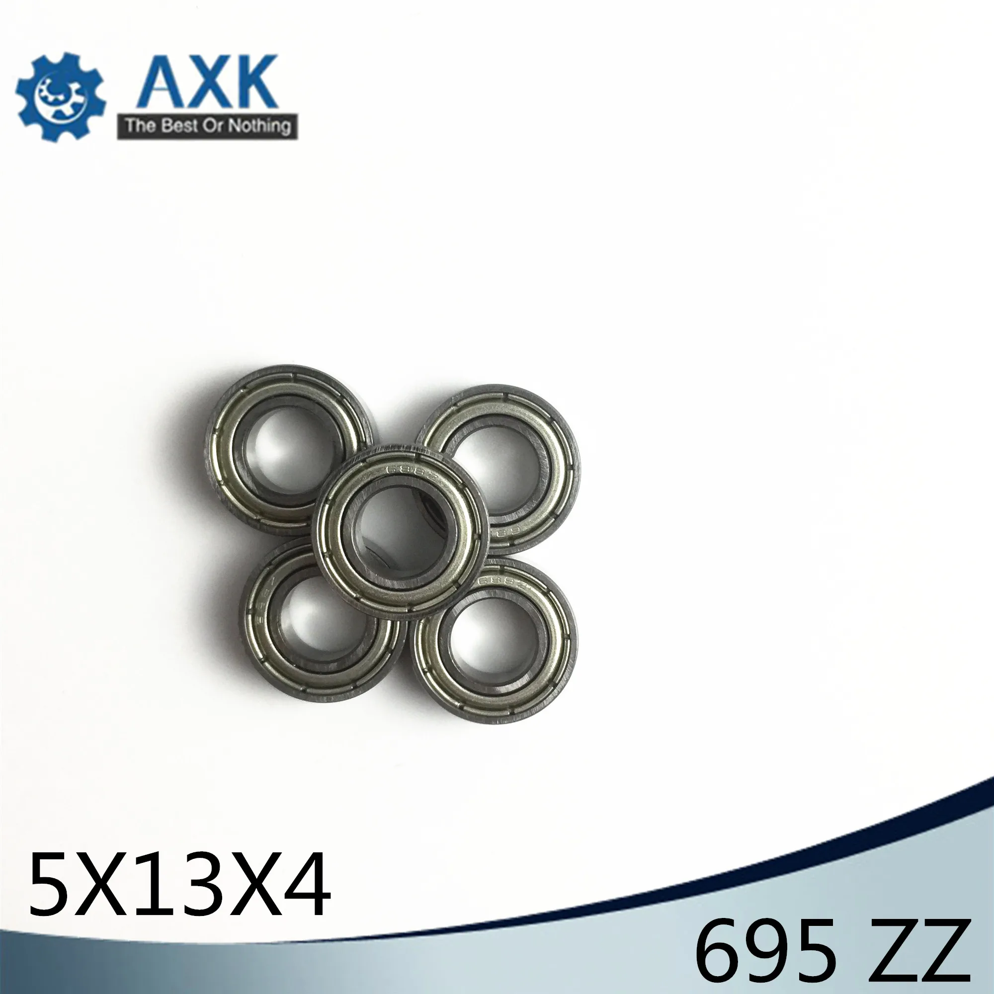 695ZZ Bearing ABEC-5 10PCS 5x13x4 MM Miniature 695Z Ball Bearings 619/5ZZ EMQ 695 Z3 V3 Quality