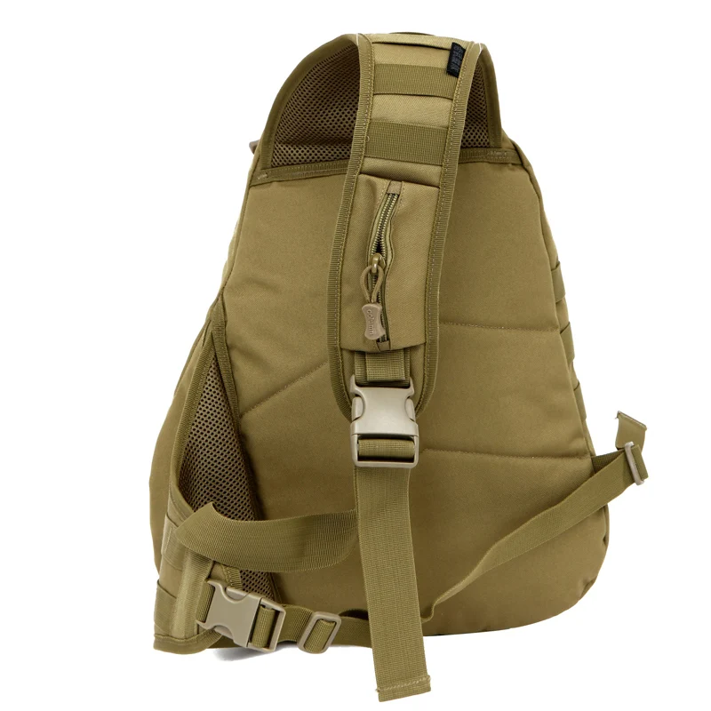 Waterproof Triangle Chest Sling Pack Outdoor Sport A4 Single Shoulder Man Large Crossbody Ride Trave Backpack Bag