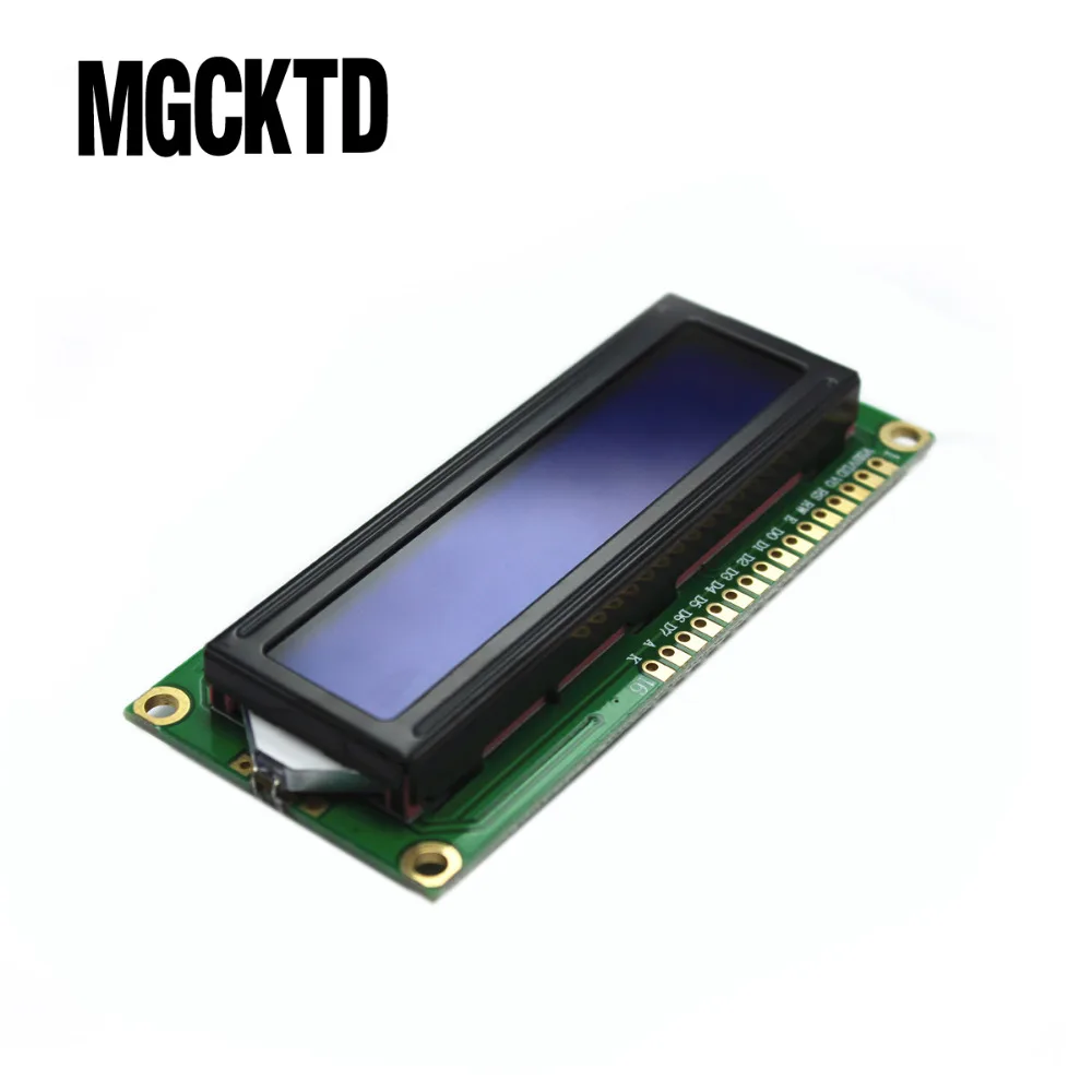 LCD 1602 blue screen Character LCD Display Module Blue Blacklight Yellow Green for arduino