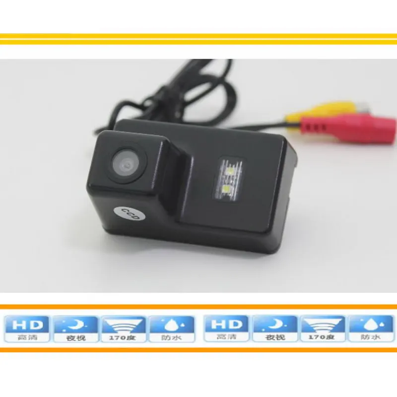 For Peugeot 308 Station Wagon Car Reverse Back Rear View Camera  Accessories HD CCD NTSC RAC Integrated Dash Cam Kit