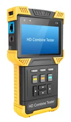 4 Inch 4K IP CCTV Tester Monitor  Camera Tester 10M 100M RJ45 Port PTZ 12V1A Output