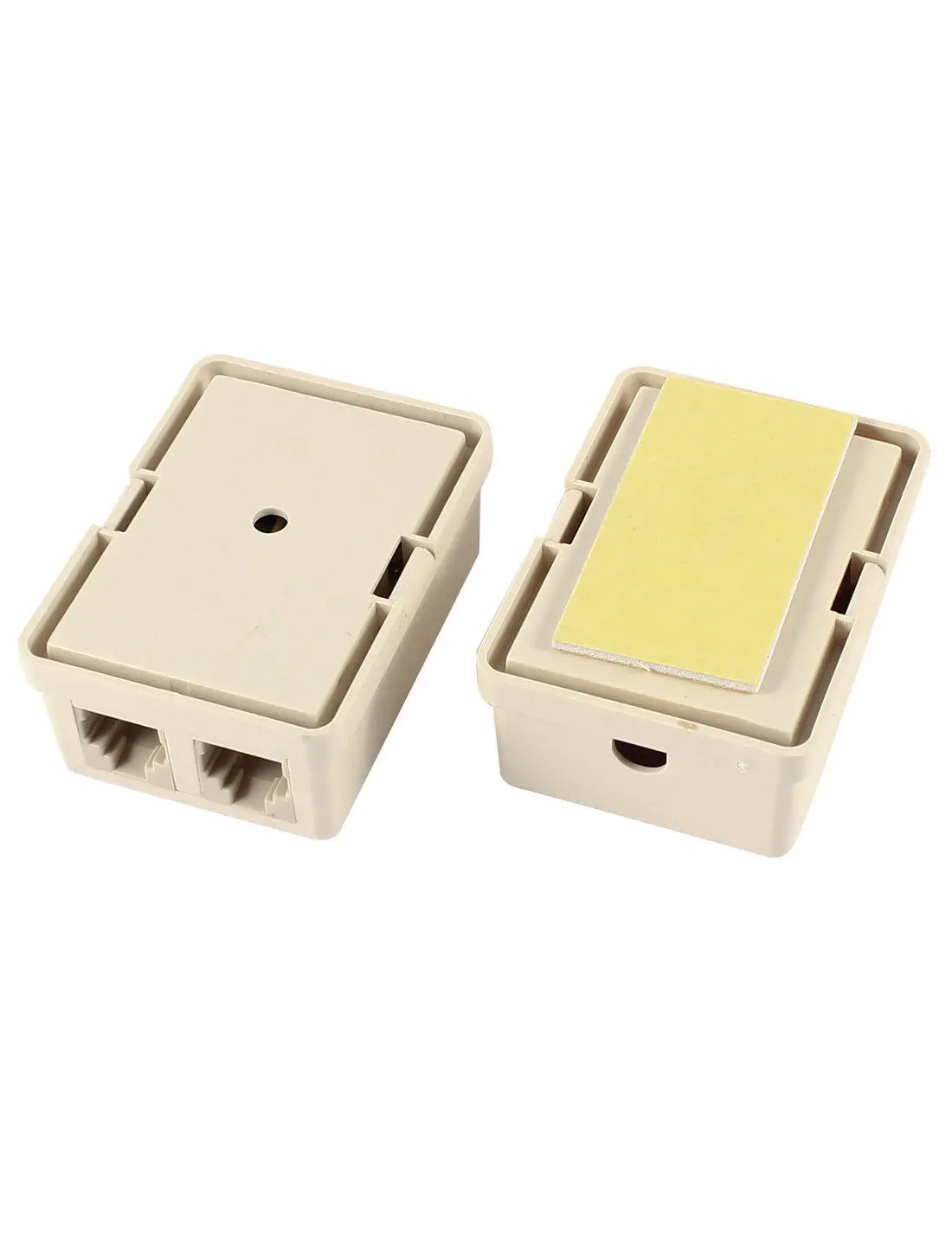 Free shippingRJ11 6P4C 2 Female Modular Telephone extension Inline Coupler Connector Adapter Free shipping Free shippingnew