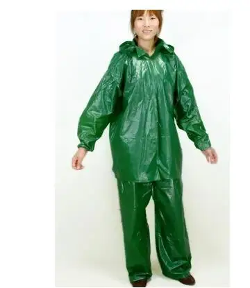 thick raincoat rain pants adult outdoor worker farmer raincoat suit