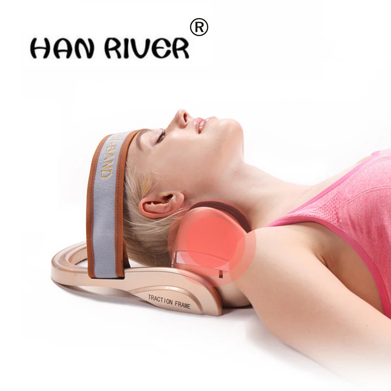 

Multi-functional 3D double air bag cervical massage instrument Traction Cervical physical therapy electromotor vibrates vibrator