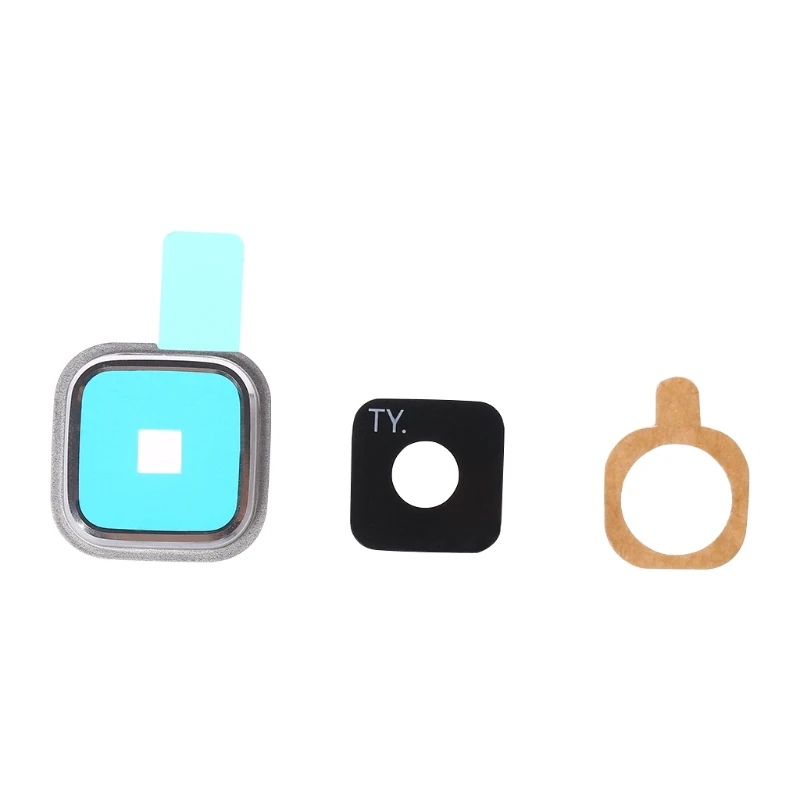 Bộ 1 Kính Camera Sau Kính + Khung Kim Loại + Miếng Dán Kính Cường Lực Cho Samsung Galaxy S5