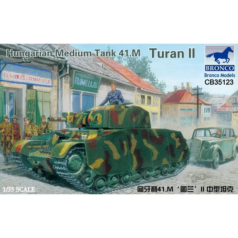 BRONCO CB35123 1/35 Hungarian Medium Tank 41.M 