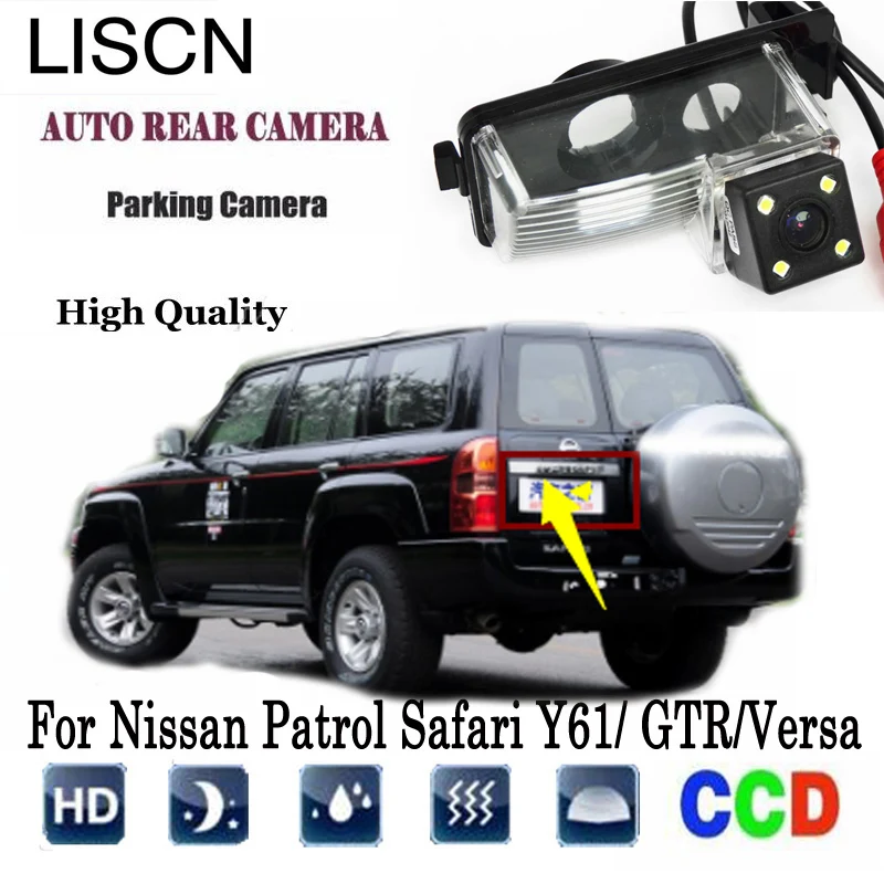 Rear view Camera For Nissan Patrol Safari Y61/ GTR/Versa CCD/Night Vision Reversing Camera /License Plate Camera Backup Camera