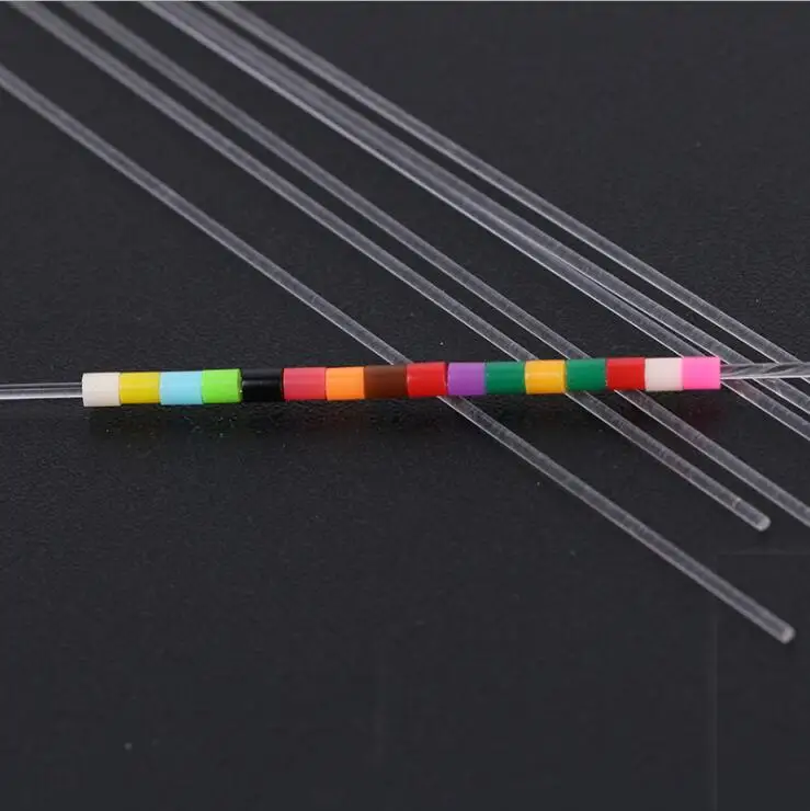 

Yant Jouet acrylic rod 100mm rod 20PCS for accessories connectors with hama beads perler beads Three-dimensional modeling