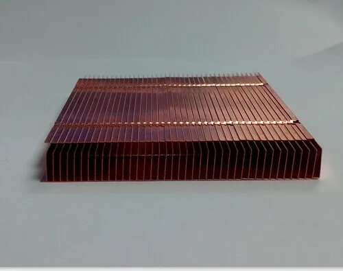 78mm*86mm*9mm Pure copper fins copper Heat sink fin can DIY Extended cut short cooling fins