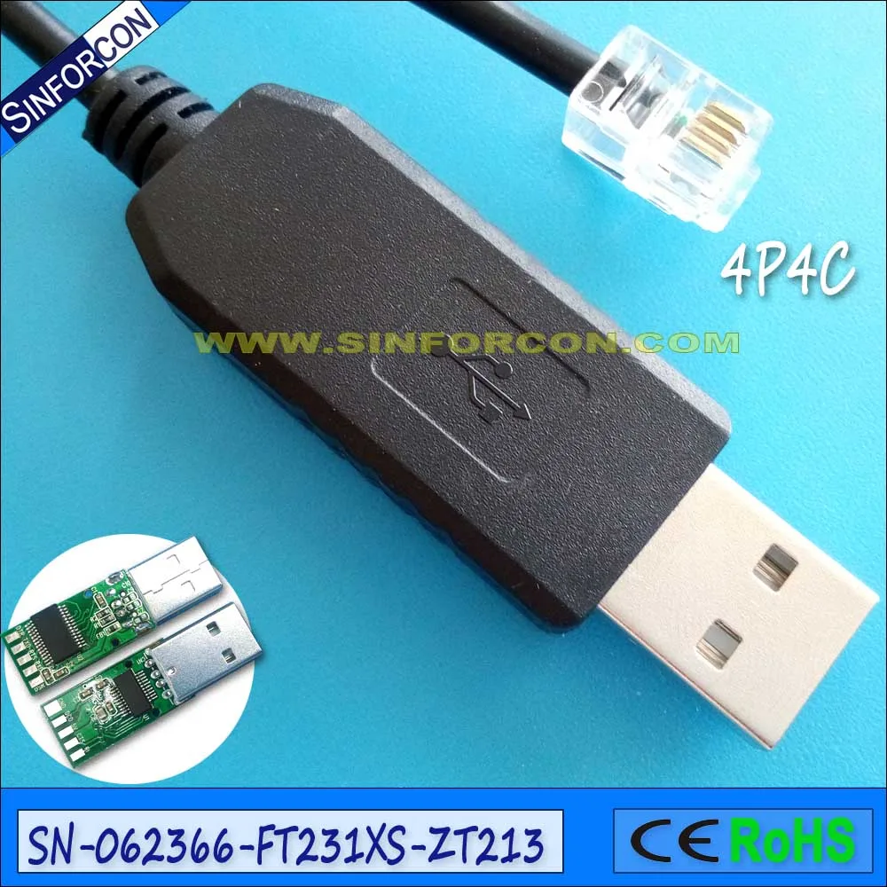 FTDI USB to RJ11 for ETX-125 127 Meade #505 HBX Upgrade Handbox Audiostar GoTo Control Cable