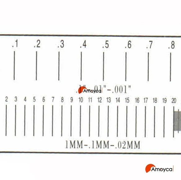 

Микрометр для микроскопа, 0,02 мм, 0,01 дюйма