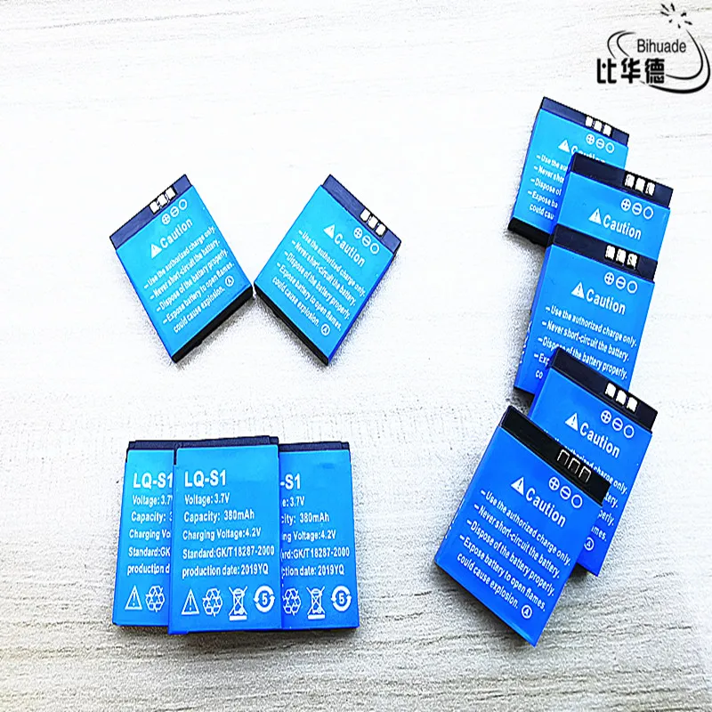 Batería de polímero de iones de litio para reloj inteligente DZ09, batería recargable de 2019 mAh, 3,7 de buena calidad, duradera, LQ-S1