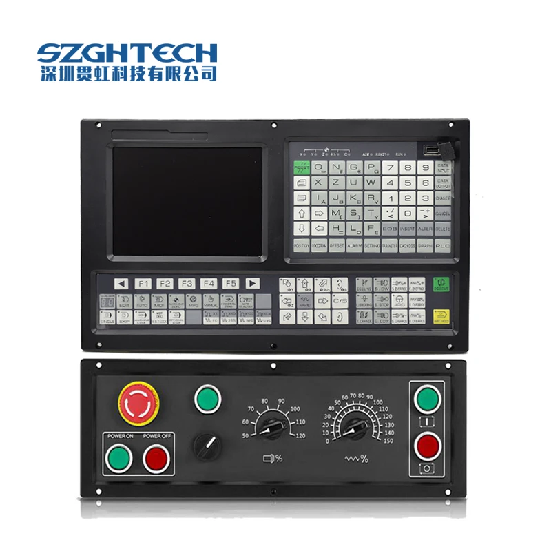 Low cost 5 AXIS CNC milling controller  with AHC+PLC+3D track demonstration of controller  cnc