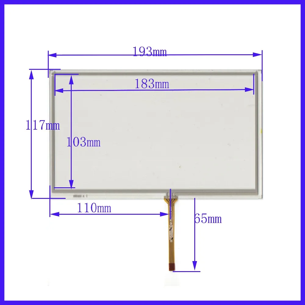 

HLDTP2779 193mm*117mm 8inch 4 line For CarDVD touch screen panel 193*117 this is compatible HLD-TP-2779