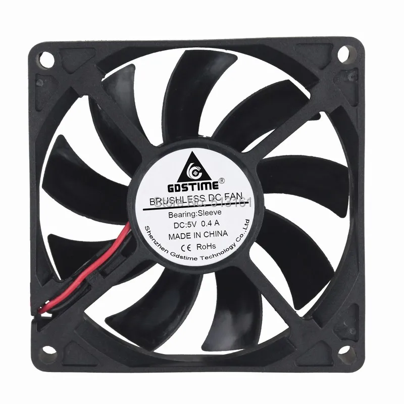 Gdstime 8015 5 v Kết Nối USB 8 cm 80 mét 80x80x15 mét DC Làm Mát Fan Cooler