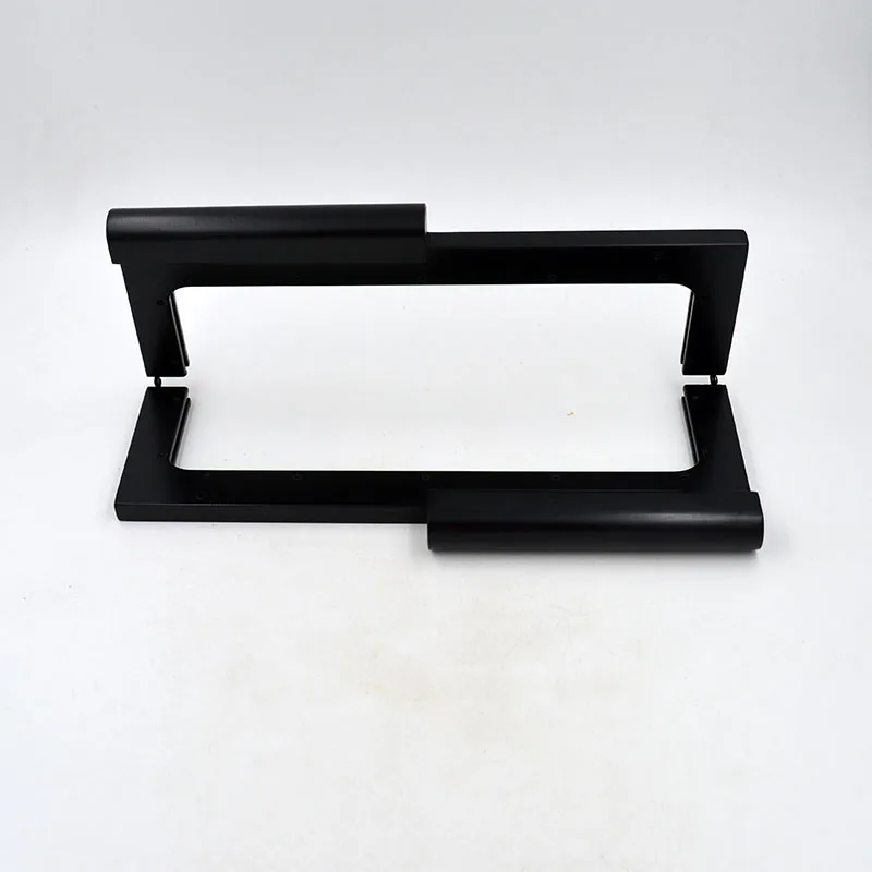 Size 31.5*8 cm Balck Color Wooden Purse Frame Wholesale Bag Accessories Wooden Purse Handle Black Fashion Wooden Purse Frame