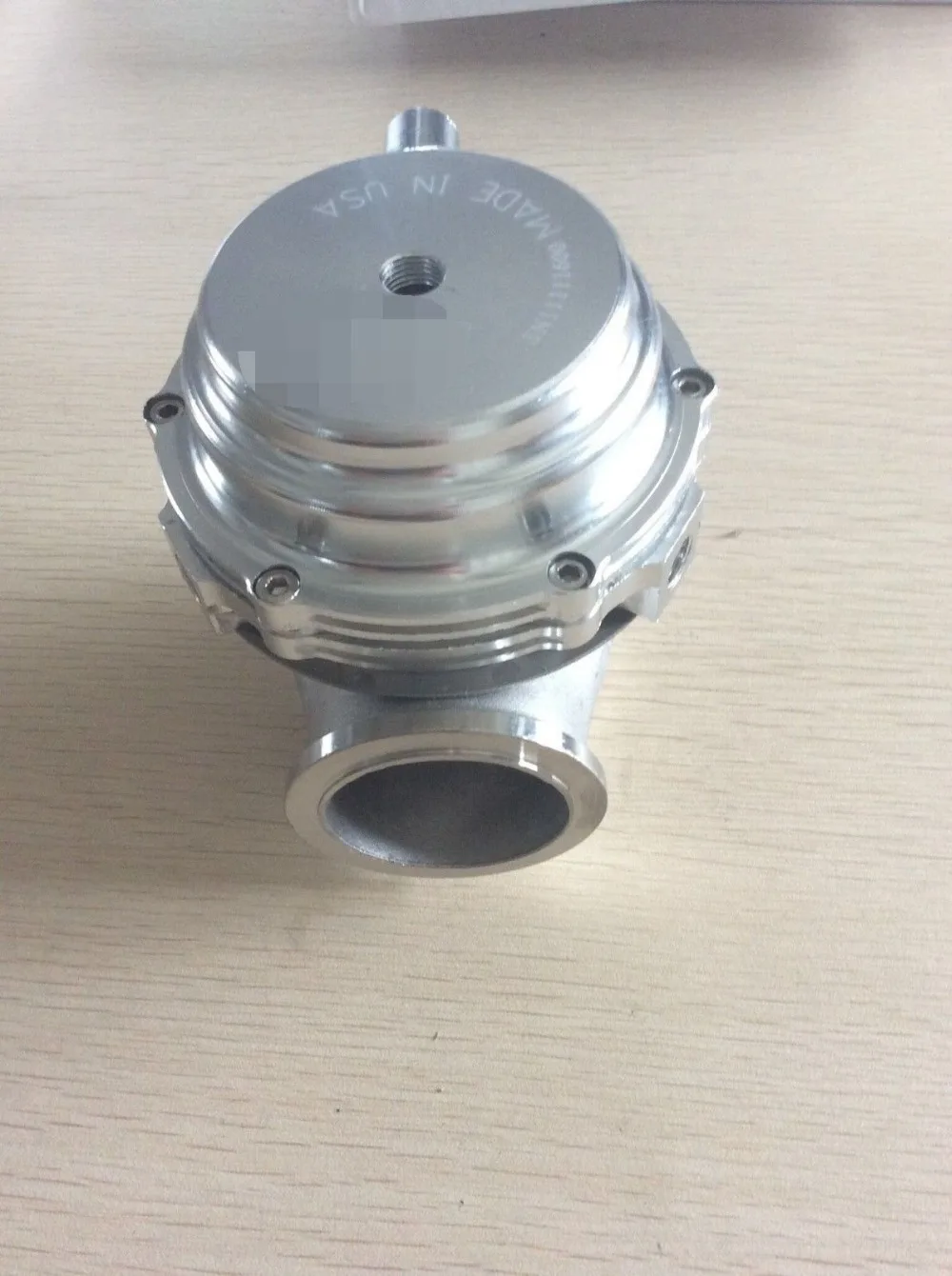 Brand new bov 44mm Wastegate WITH VBAND FLANGES V44 silver color t-ail