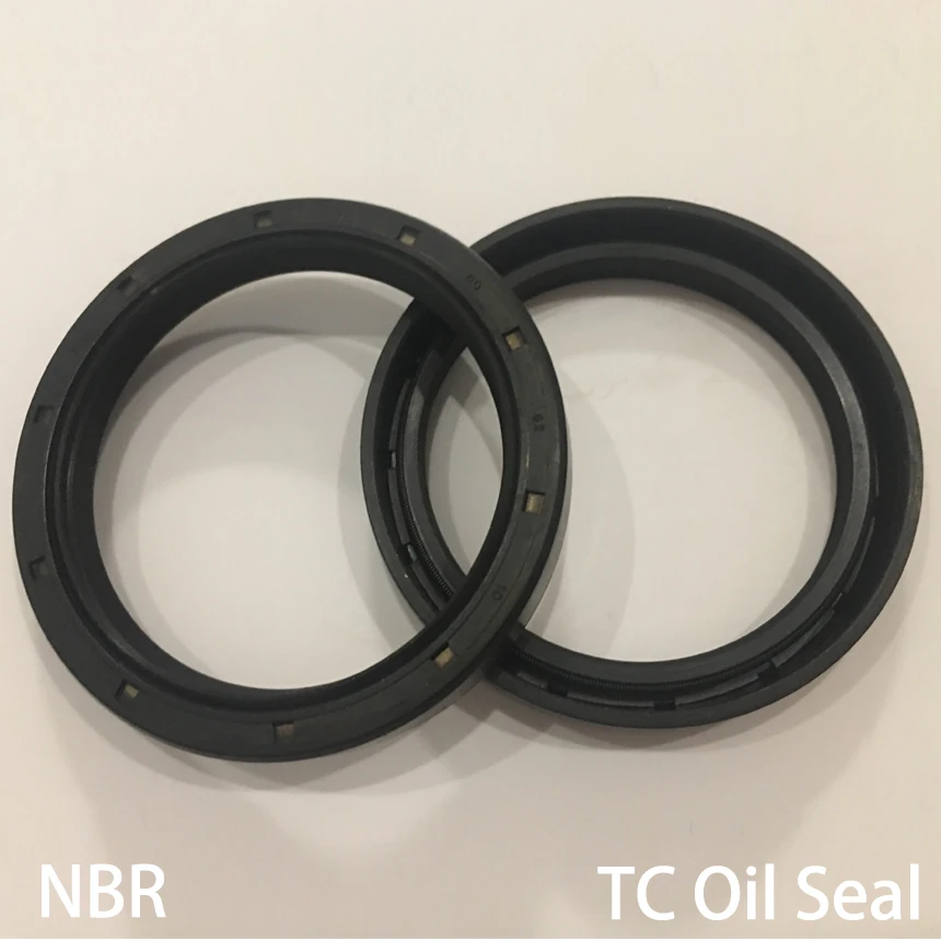 

38*48*7/10 38x48x7/10 38*50.8*6 38x50.8x6 Nitrile Rubber NBR Double Lips Spring TC Ring Gasket Radial Shaft Skeleton Oil Seal