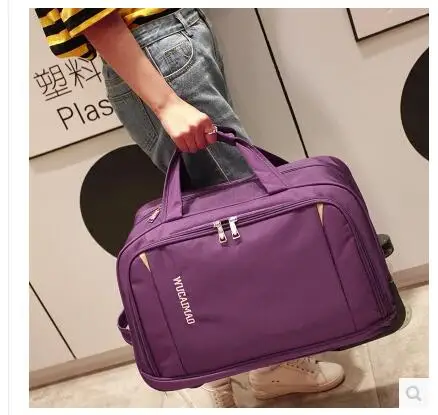 Men Travel Luggage Bag women Oxford Suitcase Travel Rolling Bags On Wheels Travel Rolling Bags Business Trolley Wheeled Bags