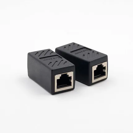 

10Pcs/Lot Cat6 Ethernet Adapter 8P8C RJ45 Connector Network Extension Cable Adapter for Ethernet Cable Female to Female