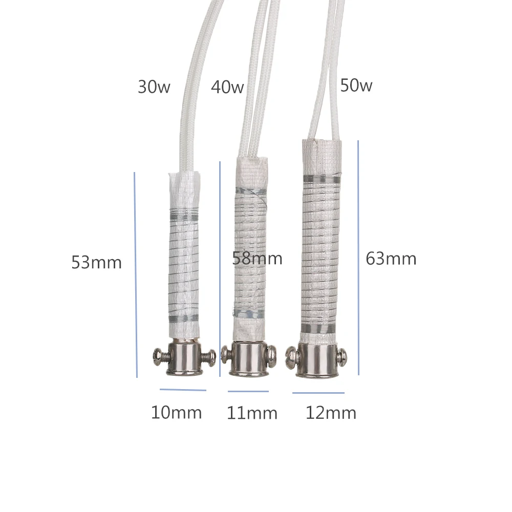 1 stuks 220v 30w40w 60w soldeerbout kern verwarmingselement vervanging lasgereedschap metaalbewerking accessoire reserveonderdelen apparatuur