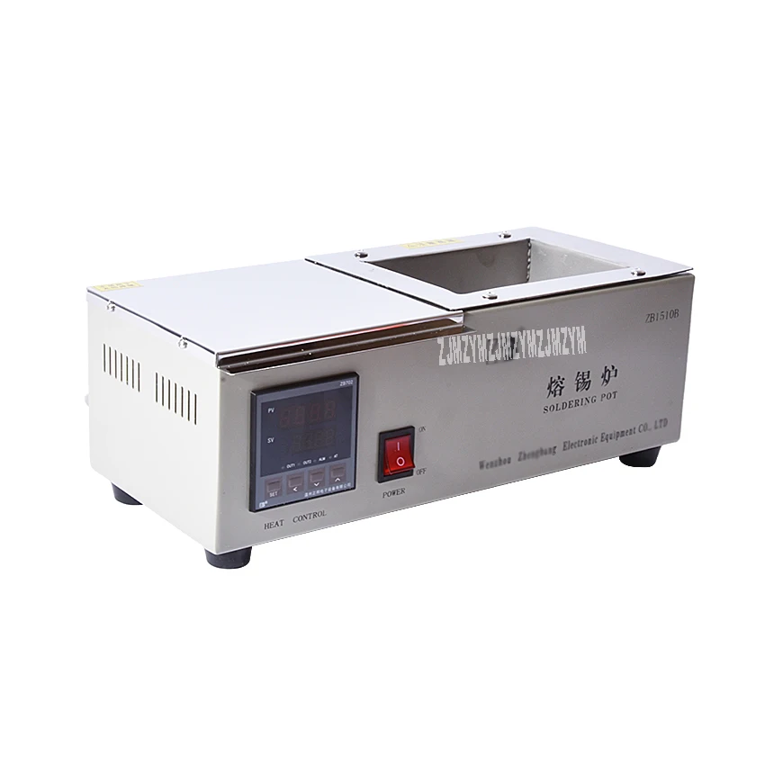 

ZB1510B Digital Display Solder Pot Soak Soldering Machine Soldering Tin Stove 220V 600W 150* 100* 70mm