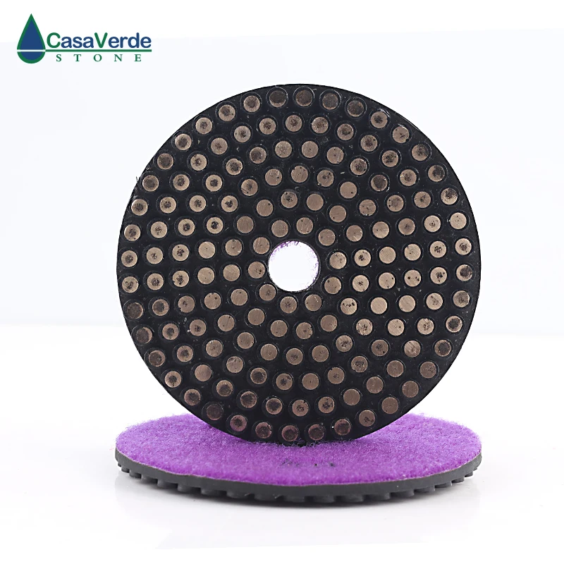 Tablete de polimento vitrificado com 4 "(100mm) para pedra