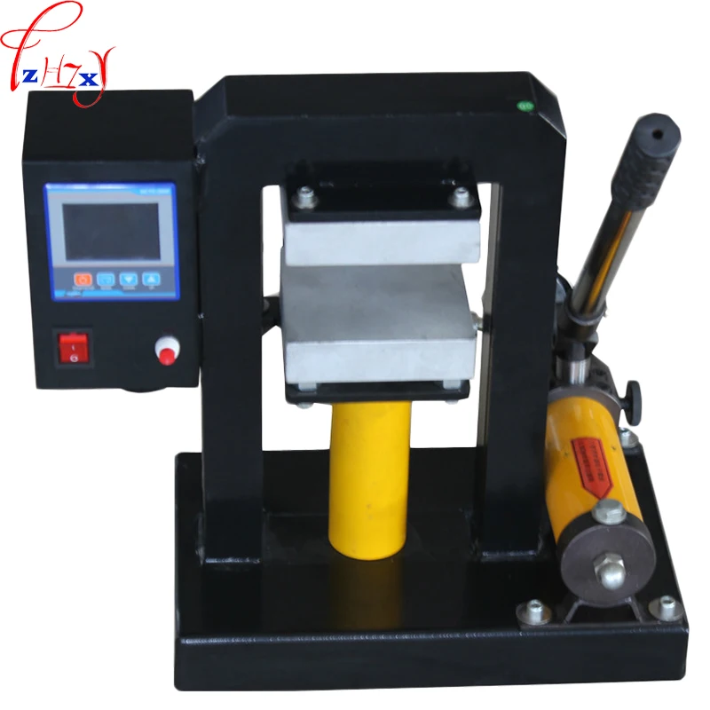 Manual plate stamping machine 12*12cm hot plate on the plate hot stamping machine rosin flatten machine 110/220V 1200W 1PC