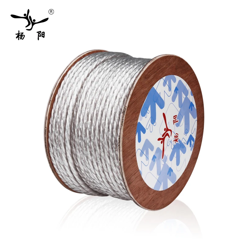 Yyaudio YY-E150-S ايفي بالفضة كابل الصوت ايفي كابل سلك سلك كابل السائبة ديي تباع في متر