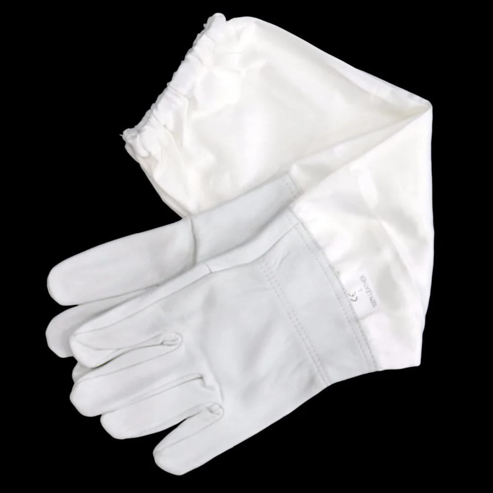 FB Beekeeping Gloves Sheepskin + breathable material Bee Tools Universal Model Canvas gloves We sell cut honey knife