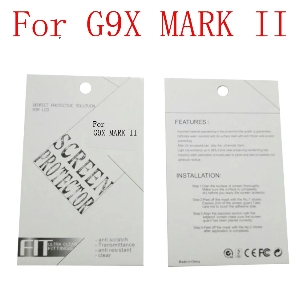 Película de protección de pantalla de cámara suave para Canon G1X, G1X, II, G1X, III, G3X, G5X, G7X, G9X, G10X, G7XII, G9X, II, S120, S200, 2 piezas