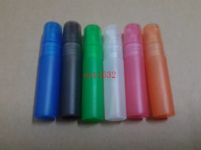 250pcs/lot DHL Free Shipping 5ml plastic spray perfume bottles empty perfume refillable atomizer bottle