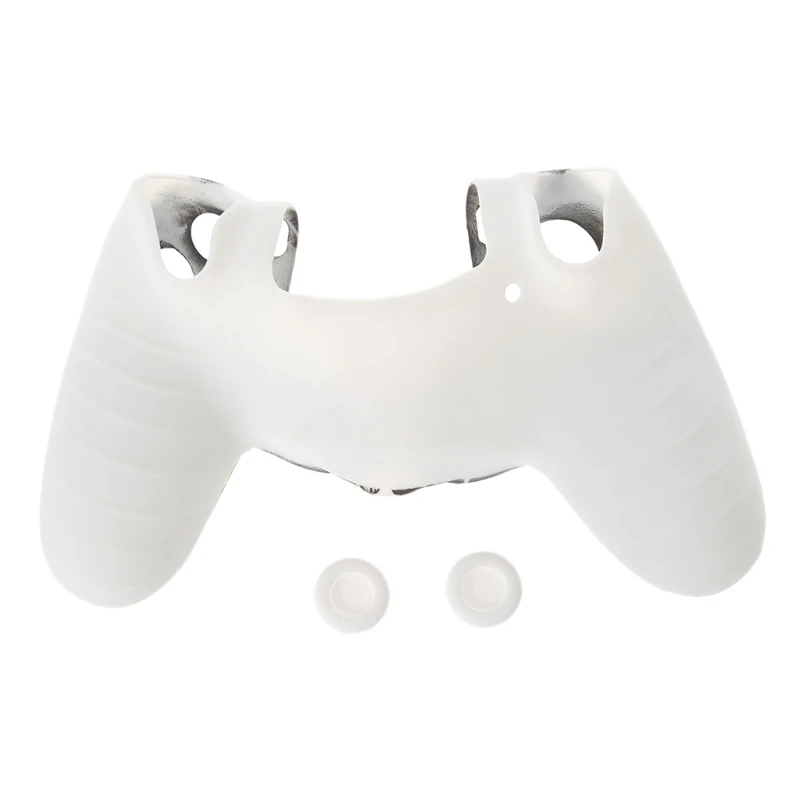 غمبد تحكم سيليكون كم الحرس الغطاء الواقي 2 قبضة قبعات ل PS4