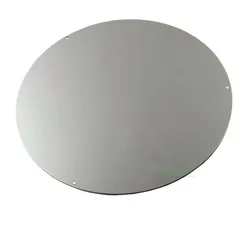 220MM DIAMETER ROUND ALUMINUM ANODIZED BUILD PLATE FOR KOSSEL DELTA 3D PRINTERS