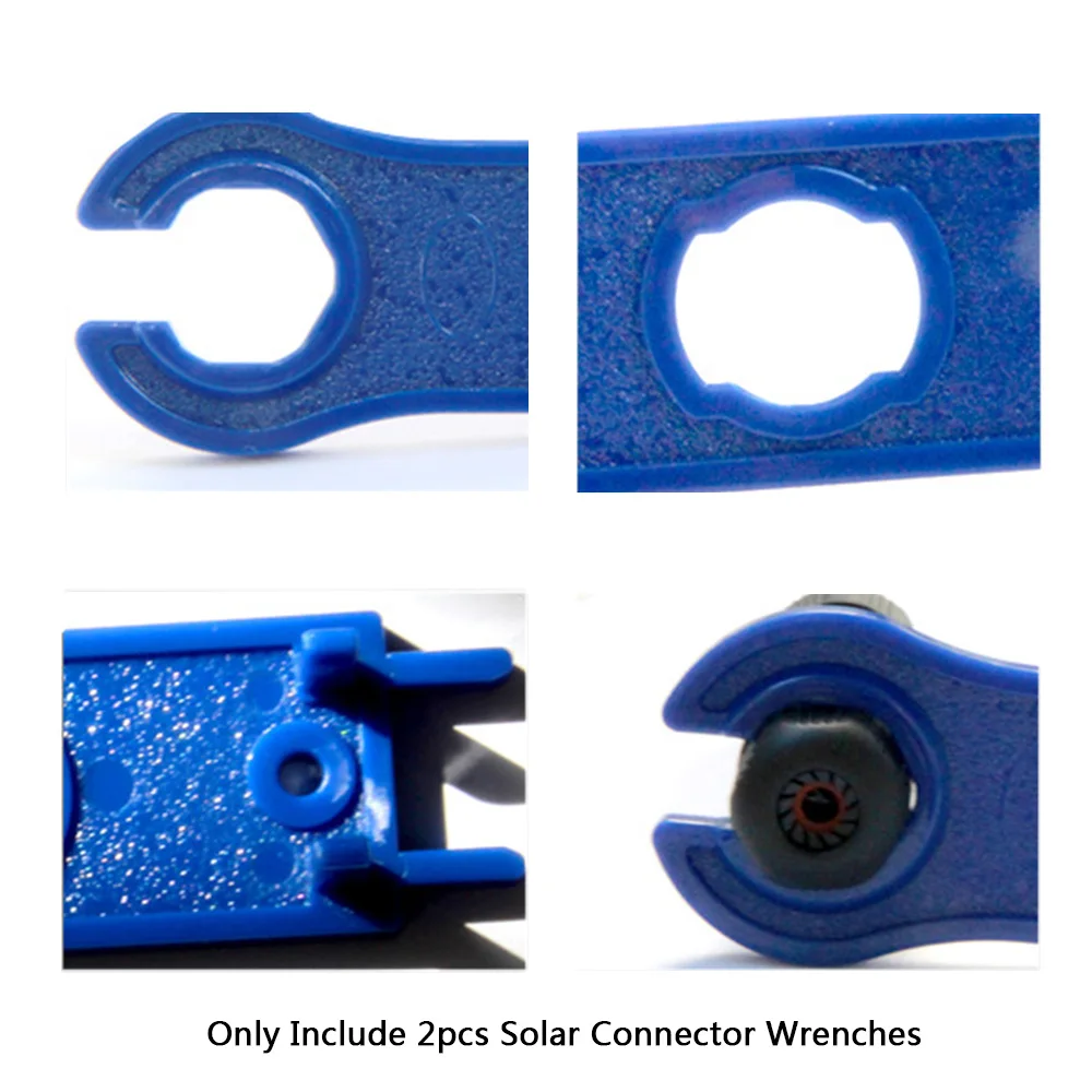 2 PCS MC4แผงโซล่า Connector ถอดสายไฟเครื่องมือประแจปากกา ABS พลาสติก Solar Connector ประแจ