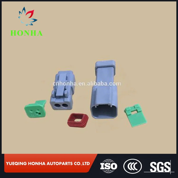 

AT04-2P DT06-2S AT06-2S 2 Pin Female Male DT Series Waterprooof Auto Plugs Car Connector DT04-2P For Deutsch