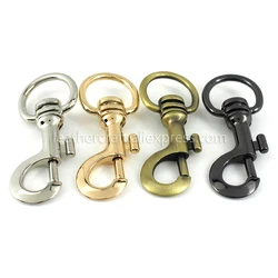 1 Pcs Metal Snap Hook Trigger Clips Lobster Claps for Leather Craft Bag Purse Strap Belt Keychain Webbing Connecting Large Size