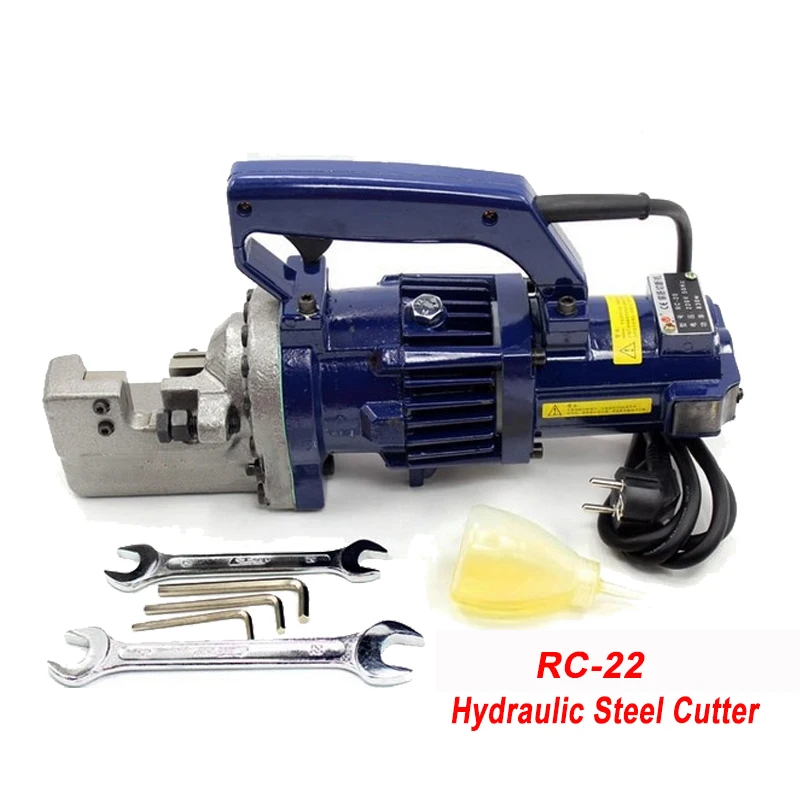 Electric Steel Bar Shears Hydraulic Steel Cutter Steel Cutting Machine Electric Steel Scissors RC-22